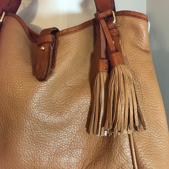 J. Crew Bags J Crew Pebble Leather Large Hobo Bag Poshmark